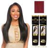image:imageSensationnel Empire yaki human hair  Tangle Free Weaving for Quick Weave and Sew in Styles for Faux Highlights and Fauxmiddlepart Leave Out  2 Pack 14 inch T227613BG BURGANDY