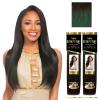 image:imageSensationnel Empire yaki human hair  Tangle Free Weaving for Quick Weave and Sew in Styles for Faux Highlights and Fauxmiddlepart Leave Out  2 Pack 14 inch T227613T1BDARKGREEN