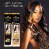 image:imageSensationnel Empire yaki human hair  Tangle Free Weaving for Quick Weave and Sew in Styles for Faux Highlights and Fauxmiddlepart Leave Out  2 Pack 14 inch T227613T1B613