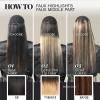 image:imageSensationnel Empire yaki human hair  Tangle Free Weaving for Quick Weave and Sew in Styles for Faux Highlights and Fauxmiddlepart Leave Out  2 Pack 14 inch T2276134 MEDBROWN