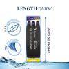 image:imageSensationnel Ruwa Prestretched Braiding Hair  3x Max 52 Inch Water Repellent Kanekalon Fast Dry Synthetic Sports Itch Free 1 Pack 1 JETBLACK33