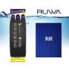 image:imageSensationnel Ruwa Prestretched Braiding Hair  3x Max 52 Inch Water Repellent Kanekalon Fast Dry Synthetic Sports Itch Free 1 Pack 1 JETBLACKBLUE