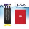 image:imageSensationnel Ruwa Prestretched Braiding Hair  3x Max 52 Inch Water Repellent Kanekalon Fast Dry Synthetic Sports Itch Free 1 Pack 1 JETBLACKRED