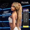 image:imageSensationnel Ruwa Prestretched Braiding Hair  3x Max 52 Inch Water Repellent Kanekalon Fast Dry Synthetic Sports Itch Free 1 Pack 1 JETBLACKSM1BBG