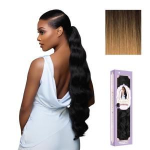 image:imageSensationnel Glamora Glam Updo Hairextension  Unit 6 Ready to Wear Synthetic with Adjustable Drawstring Cap 1 JETBLACKT227