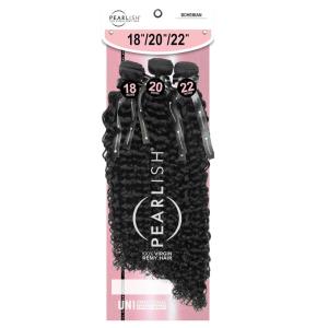 image:imageSensationnel Pearlish Multi Bundle  Bohemian Deep Pearl Conditioned 15a Remy Beauty Supply Hair Sew In or Glue On Human Hair Layered Lengths 10 12 14 inch NATURALNATURAL