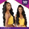 image:imageSensationnel Butta Lace Prestyled Wigs  Unit 9 Glueless 13x4 Hand Tied Lace Frontal Synthetic Preplucked Hairline 1 JETBLACK1B OFFBLACK
