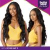 image:imageSensationnel Butta Lace Prestyled Wigs  Unit 9 Glueless 13x4 Hand Tied Lace Frontal Synthetic Preplucked Hairline 1 JETBLACKBALAYAGECHOCOLATE