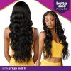 image:imageSensationnel Butta Lace Prestyled Wigs  Unit 9 Glueless 13x4 Hand Tied Lace Frontal Synthetic Preplucked Hairline 1 JETBLACKBALAYAGESUNKISSED