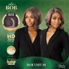 image:imageSensationnel Chicbob Lace Frontwig  Bob Unit 10 Face Framing Glueless Wig Wide 5 Inch Deep Part Synthetic Preplucked Hairline 1 JETBLACK1B OFFBLACK