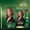 image:imageSensationnel Chicbob Lace Frontwig  Bob Unit 10 Face Framing Glueless Wig Wide 5 Inch Deep Part Synthetic Preplucked Hairline 1 JETBLACKASHPEACHBLONDE