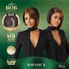 image:imageSensationnel Chicbob Lace Frontwig  Bob Unit 11 Face Framing Glueless Wig Wide 5 Inch Deep Part Synthetic Preplucked Hairline 1 JETBLACKCOLORFLIPBROWNSUGAR