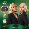 image:imageSensationnel Chicbob Lace Frontwig  Lob Unit 11 Face Framing Glueless Wig Wide 5 Inch Deep Part Synthetic Preplucked Hairline 1 JETBLACK1B OFFBLACK