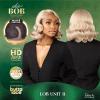 image:imageSensationnel Chicbob Lace Frontwig  Lob Unit 11 Face Framing Glueless Wig Wide 5 Inch Deep Part Synthetic Preplucked Hairline 1 JETBLACKBALAYAGEGOLD
