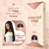 image:imageSensationnel Crowned Edge Widows Peak Lacewig  Straight 28 Inch Glueless 13x5 HD Lace Frontal Synthetic Wig with Preplucked Preshaped Hairline 1 JETBLACKBALAYAGECHOCOLATE