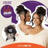image:imageSensationnel Lulu Bun Updo Hairextensions  Unit 10 Synthetic 3x35 HD Lace Parting Quick and Easy Wear Hair 1 JETBLACKF1B27