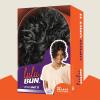 image:imageSensationnel Lulu Bun Updo Hairextensions  Unit 11 Synthetic 3x35 HD Lace Parting Quick and Easy Wear Hair 1 JETBLACKF1BBG