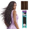 image:imageSensationnel PremToo Feather Crochet Braidinghair  Deep Human Hair Blend with Pre Seperated Strands for Boho Braids and Miracle Knots 14 inch 1 JETBLACKS430