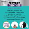 image:imageSensationnel PremToo Feather Crochet Braidinghair  Deep Human Hair Blend with Pre Seperated Strands for Boho Braids and Miracle Knots 14 inch 1 JETBLACK4 MEDBROWN