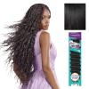 image:imageSensationnel PremToo Feather Crochet Braidinghair  Deep Human Hair Blend with Pre Seperated Strands for Boho Braids and Miracle Knots 14 inch 1 JETBLACK1 JETBLACK