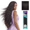 image:imageSensationnel PremToo Feather Crochet Braidinghair  Deep Human Hair Blend with Pre Seperated Strands for Boho Braids and Miracle Knots 14 inch 1 JETBLACK1B OFFBLACK