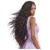 image:imageSensationnel PremToo Feather Crochet Braidinghair  Deep Human Hair Blend with Pre Seperated Strands for Boho Braids and Miracle Knots 14 inch 1 JETBLACKS430