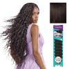image:imageSensationnel PremToo Feather Crochet Braidinghair  Deep Human Hair Blend with Pre Seperated Strands for Boho Braids and Miracle Knots 14 inch 1 JETBLACK2 DARKBROWN