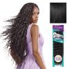 image:imageSensationnel PremToo Feather Crochet Braidinghair  Water Wave Human Hair Blend with Pre Seperated Strands for Boho Braids and Miracle Knots 14 inch 1 JETBLACK1 JETBLACK