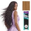 image:imageSensationnel PremToo Feather Crochet Braidinghair  Water Wave Human Hair Blend with Pre Seperated Strands for Boho Braids and Miracle Knots 14 inch 1 JETBLACK27 HONEYBLONDE