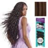 image:imageSensationnel PremToo Feather Crochet Braidinghair  Deep Human Hair Blend with Pre Seperated Strands for Boho Braids and Miracle Knots 14 inch 1 JETBLACKS430