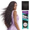image:imageSensationnel PremToo Feather Crochet Braidinghair  Water Wave Human Hair Blend with Pre Seperated Strands for Boho Braids and Miracle Knots 14 inch 1 JETBLACK1B OFFBLACK