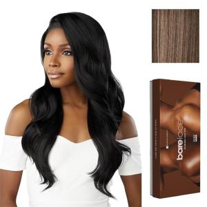 image:imageSensationnel Bare Lace 13X6 Wigs  Unit 20 Lacefrontal Glueless Synthetic 180 Degree Preplucked Hairline 1 JETBLACKFLAMBOYAGEMOCHA
