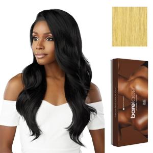 image:imageSensationnel Bare Lace 13X6 Wigs  Unit 20 Lacefrontal Glueless Synthetic 180 Degree Preplucked Hairline 1 JETBLACKLIGHTGOLDENBLONDE