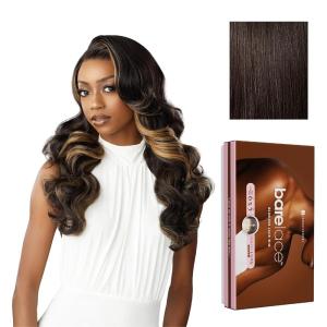 image:imageSensationnel Bare Lace 6X5 Lacewig  Unit 6 Lacefrontal Glueless Synthetic 180 Degree Preplucked Hairline 1 JETBLACK2 DARKBROWN
