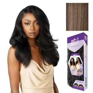image:imageSensationnel What Lace 13X6 Wig  Evadra Lacefrontal Hand Tied Glueless Synthetic with Natural Density Preplucked Hairline 1 JETBLACKFLAMBOYAGEMOCHA