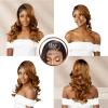 image:imageSensationnel Bare Lace 13X6 Wigs  Unit 21 Lacefrontal Glueless Synthetic 180 Degree Preplucked Hairline 1 JETBLACKBALAYAGECHOCOLATE