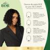image:imageSensationnel Chicbob Lace Frontwig  Lob Unit 10 Face Framing Glueless Wig Wide 5 Inch Deep Part Synthetic Preplucked Hairline 1 JETBLACKHALOBLOCKALMOND
