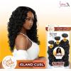 image:imageSensationnel Curls Kinksandco Synthetic Bundles  Island Curl Multibundle Quick Weave Hair for Natural 3c to 4c Textures 14 16 18 inch 1 JETBLACK4 MEDBROWN