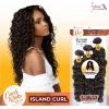 image:imageSensationnel Curls Kinksandco Synthetic Bundles  Island Curl Multibundle Quick Weave Hair for Natural 3c to 4c Textures 14 16 18 inch 1 JETBLACK4 MEDBROWN