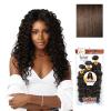 image:imageSensationnel Curls Kinksandco Synthetic Bundles  Island Curl Multibundle Quick Weave Hair for Natural 3c to 4c Textures 14 16 18 inch 1 JETBLACK4 MEDBROWN