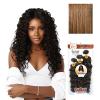 image:imageSensationnel Curls Kinksandco Synthetic Bundles  Island Curl Multibundle Quick Weave Hair for Natural 3c to 4c Textures 14 16 18 inch 1 JETBLACKS427
