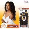 image:imageSensationnel Curls Kinksandco Synthetic Bundles  Island Curl Multibundle Quick Weave Hair for Natural 3c to 4c Textures 14 16 18 inch 1 JETBLACKS430
