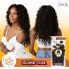image:imageSensationnel Curls Kinksandco Synthetic Bundles  Island Curl Multibundle Quick Weave Hair for Natural 3c to 4c Textures 14 16 18 inch 1 JETBLACKS430