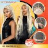 image:imageSensationnel Strand X Full Braided Lacewig  Unit 5 Hand Tied Kanekalon HD Glueless Wig 1 JETBLACKT427613