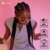 image:imageSensationnel Xpression Prestretched Braiding Hair  6x Braid 28 Inch All Kanekalon Flame Retardant Synthetic for Box Braids and Twists 1 JETBLACK30 LIGHTAUBURN