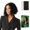 image:imageSensationnel Chicbob Lace Frontwig  Lob Unit 10 Face Framing Glueless Wig Wide 5 Inch Deep Part Synthetic Preplucked Hairline 1 JETBLACKHALOBLOCKPLATINUM