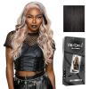 image:imageSensationnel HexDoll 13X4 Lace Wig  Raven Lacefrontal Glueless Synthetic with Natural Density Preplucked Hairline 1 JETBLACK1B OFFBLACK