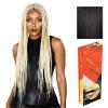 image:imageSensationnel Strand X Full Braided Lacewig  Unit 5 Hand Tied Kanekalon HD Glueless Wig 1 JETBLACK1B OFFBLACK