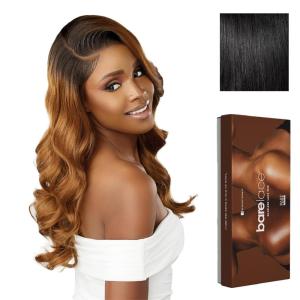 image:imageSensationnel Bare Lace 13X6 Wigs  Unit 21 Lacefrontal Glueless Synthetic 180 Degree Preplucked Hairline 1 JETBLACK1 JETBLACK