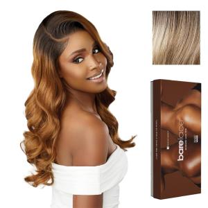 image:imageSensationnel Bare Lace 13X6 Wigs  Unit 21 Lacefrontal Glueless Synthetic 180 Degree Preplucked Hairline 1 JETBLACKBALAYAGEASHBLONDE